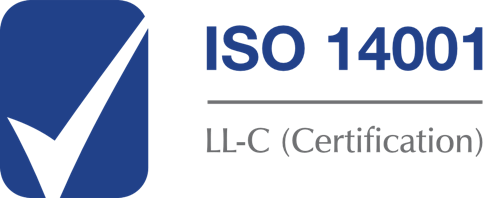 ISO 14001:2015 certified